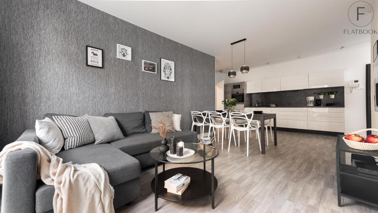 Flatbook - City Center Spa Apartments Motlawa 格但斯克 外观 照片