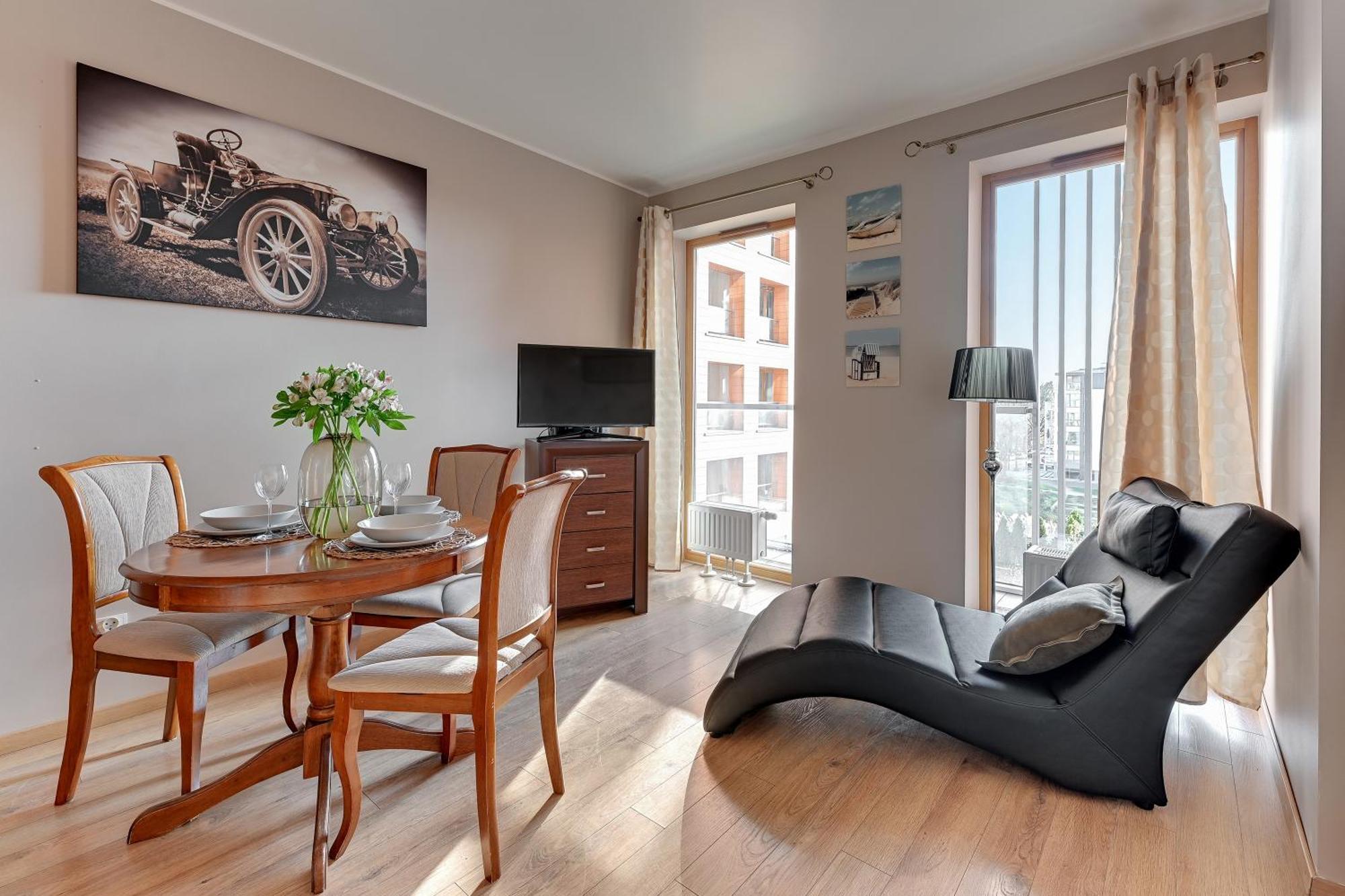 Flatbook - City Center Spa Apartments Motlawa 格但斯克 外观 照片