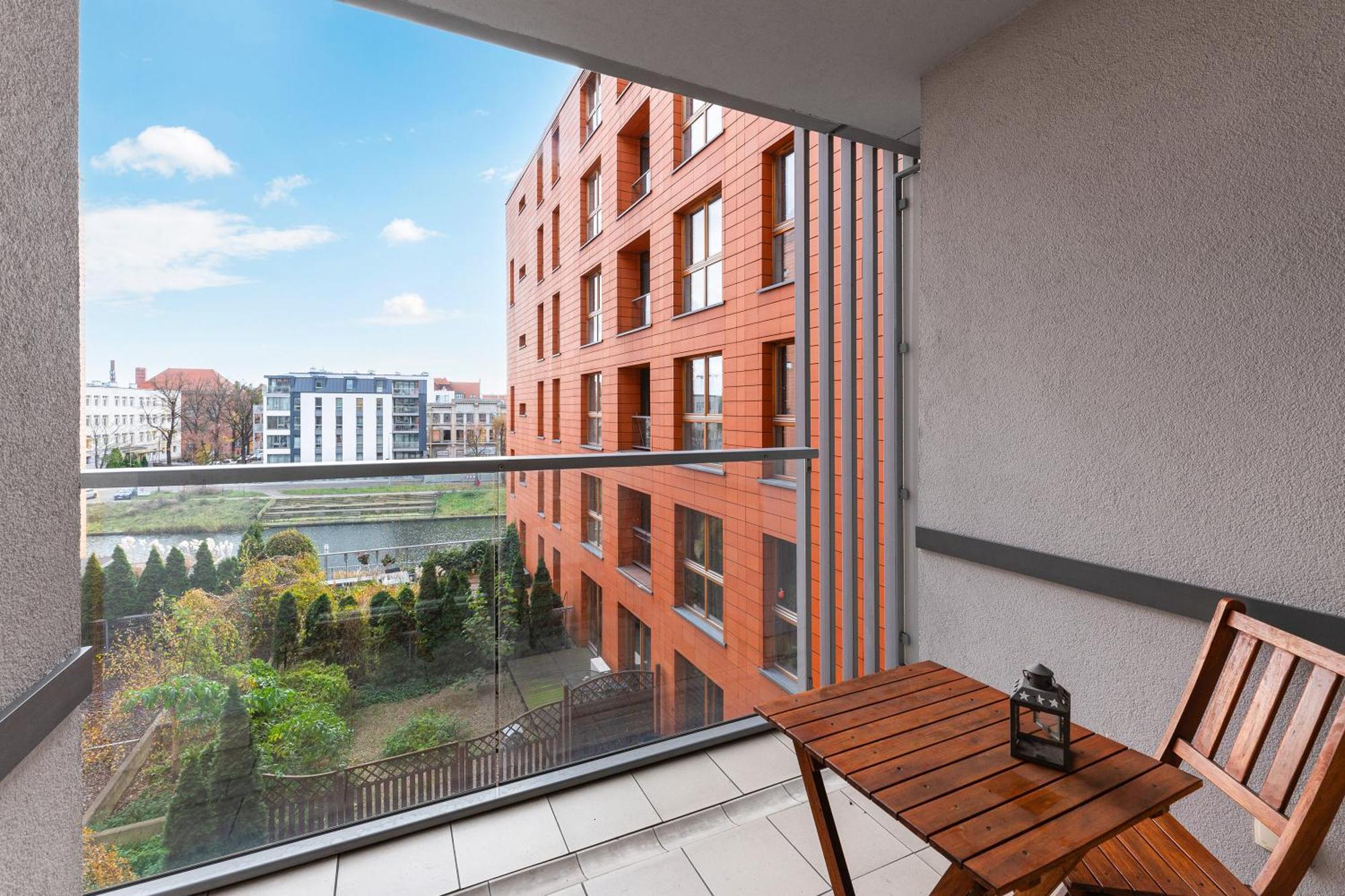 Flatbook - City Center Spa Apartments Motlawa 格但斯克 外观 照片