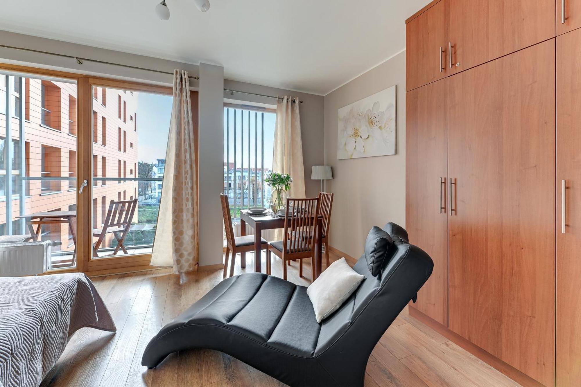 Flatbook - City Center Spa Apartments Motlawa 格但斯克 外观 照片