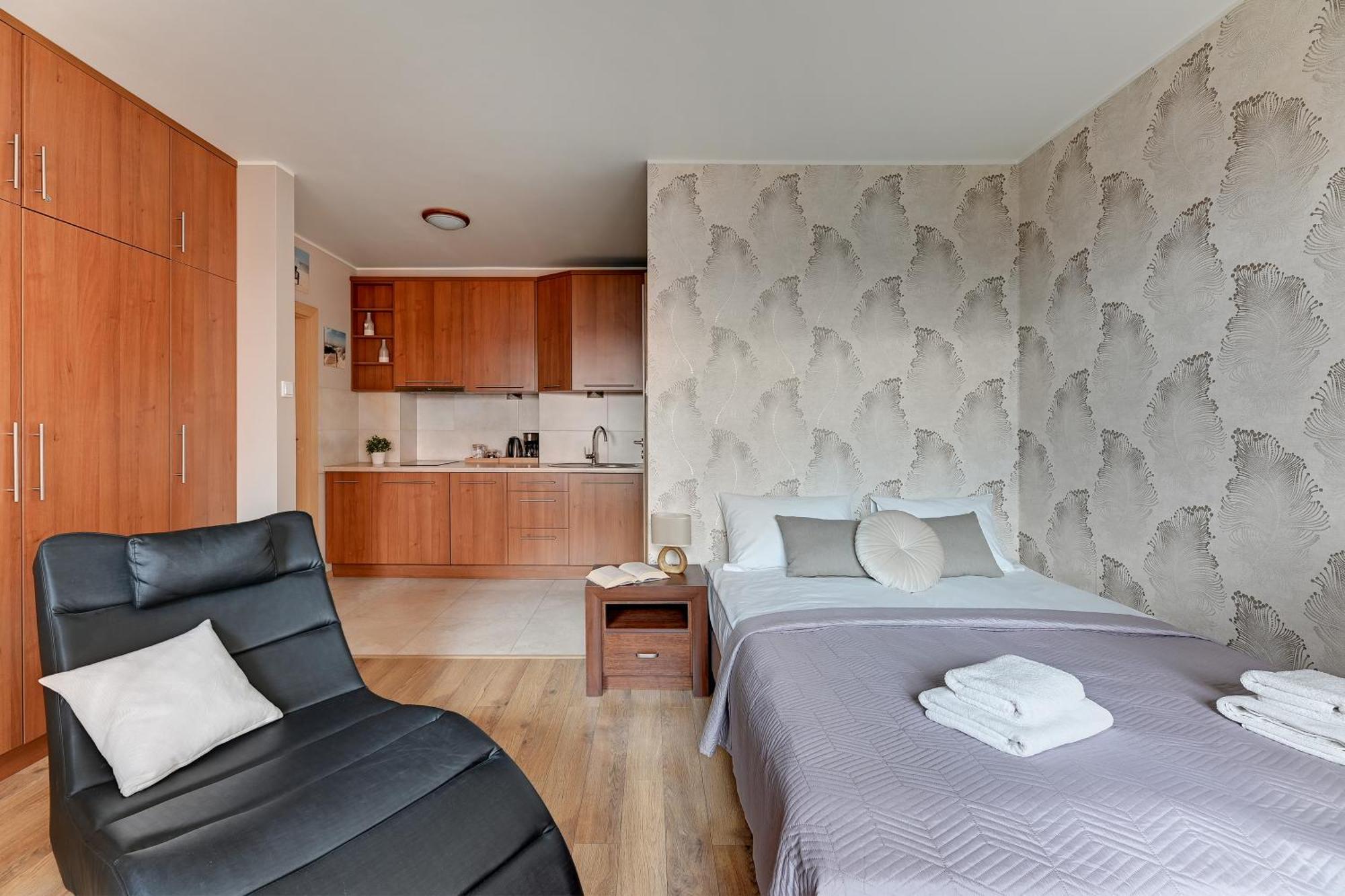 Flatbook - City Center Spa Apartments Motlawa 格但斯克 外观 照片